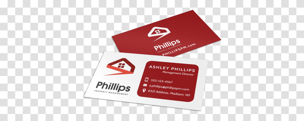 Property Management Director Business Card Template Managing Director Business Card Transparent Png