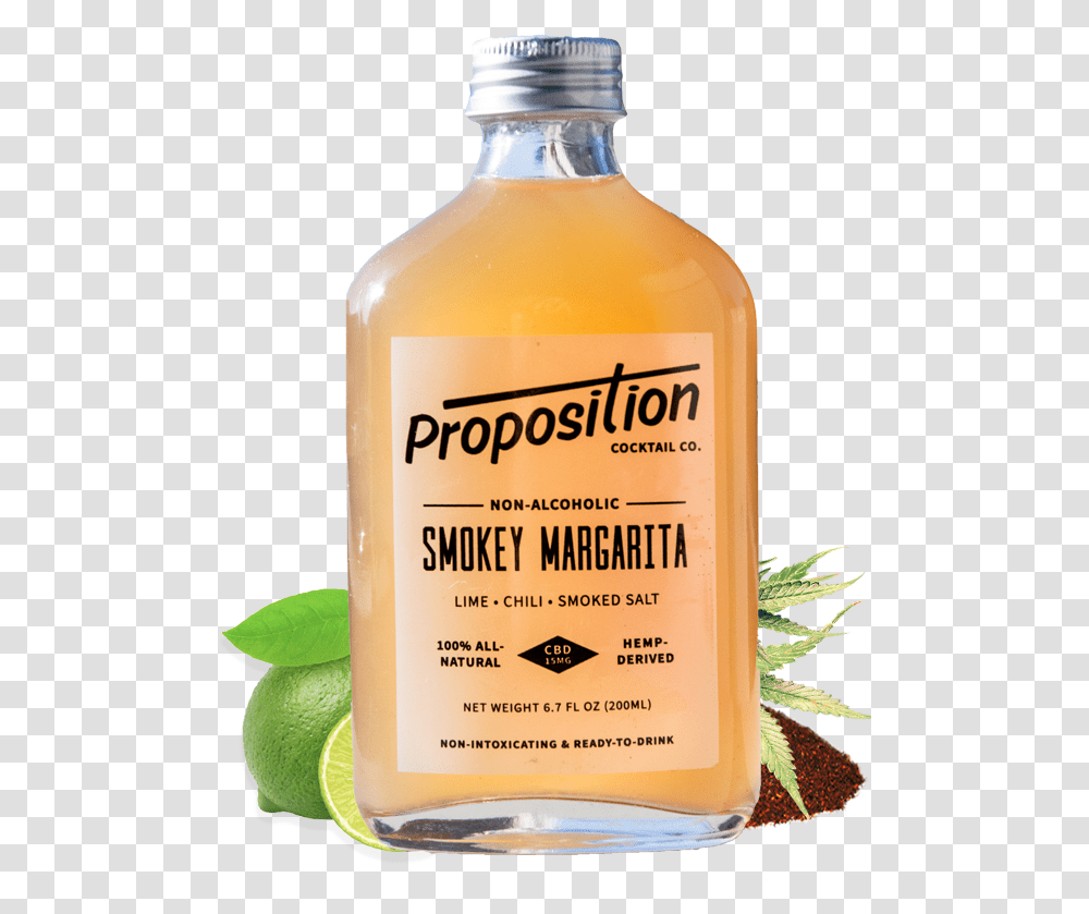 Proposition Cocktail Co, Plant, Bottle, Fruit, Food Transparent Png