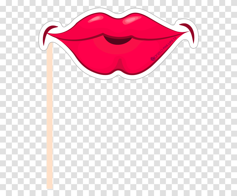 Props For Photo Booth, Ketchup, Food, Heart, Mustache Transparent Png