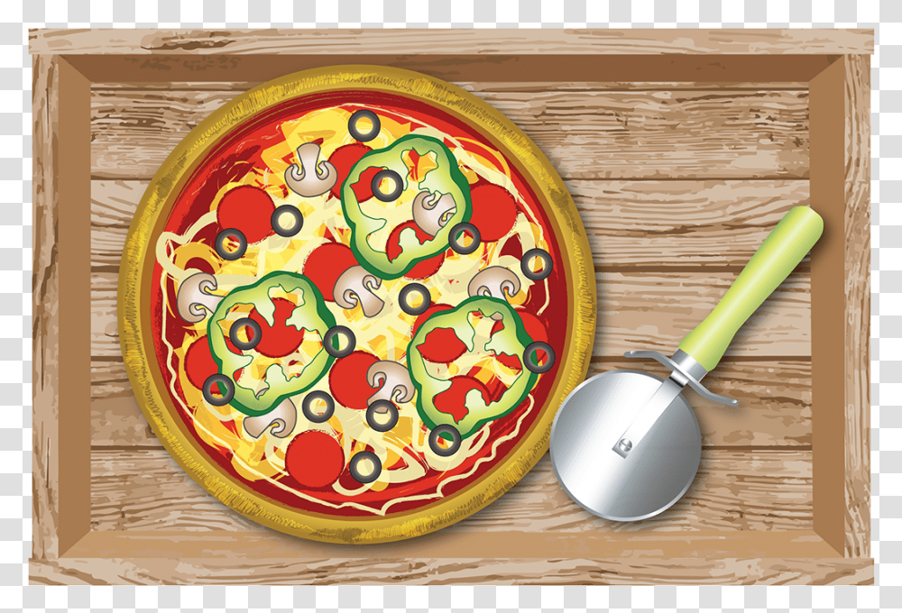 Props Pizza, Spoon, Cutlery, Mouse, Hardware Transparent Png