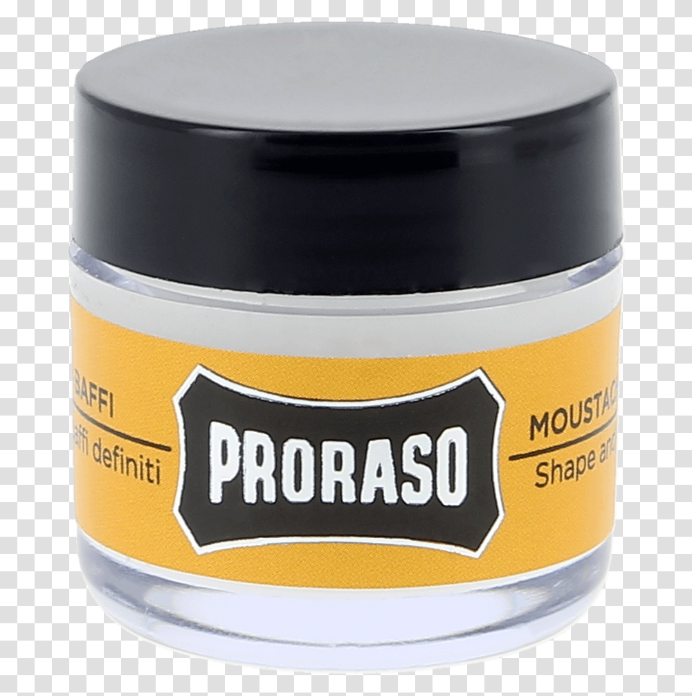 Proraso Italian Wood And Spice Moustache Wax 15ml Cosmetics, Label, Milk, Beverage Transparent Png