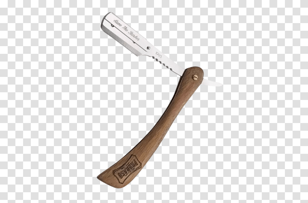 Proraso Shavette Mens Vintage Cutthroat Straight Razor, Axe, Tool, Weapon, Weaponry Transparent Png