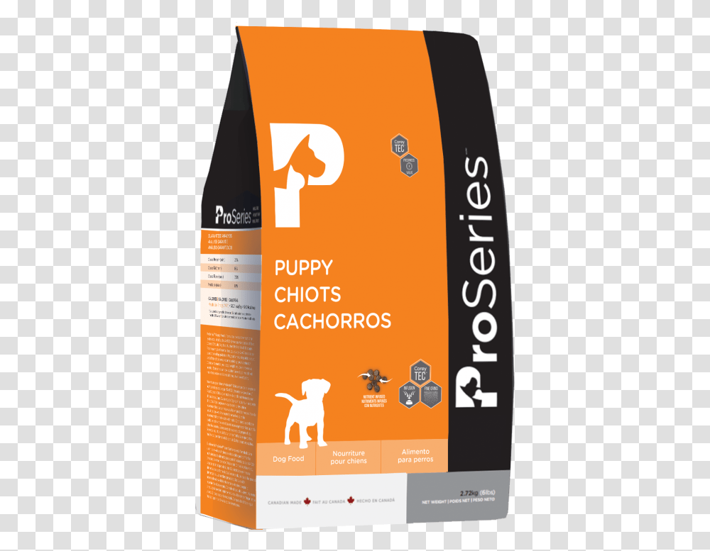 Proseries Puppy Pro Series Maintenance Dog Food, Advertisement, Poster, Flyer, Paper Transparent Png