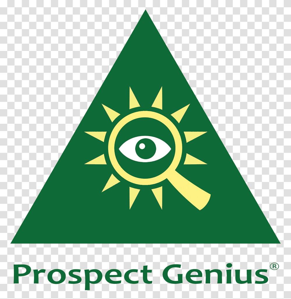 Prospect Genius Bringing Integrity To Online Advertising Circle, Triangle, Symbol, Logo, Trademark Transparent Png