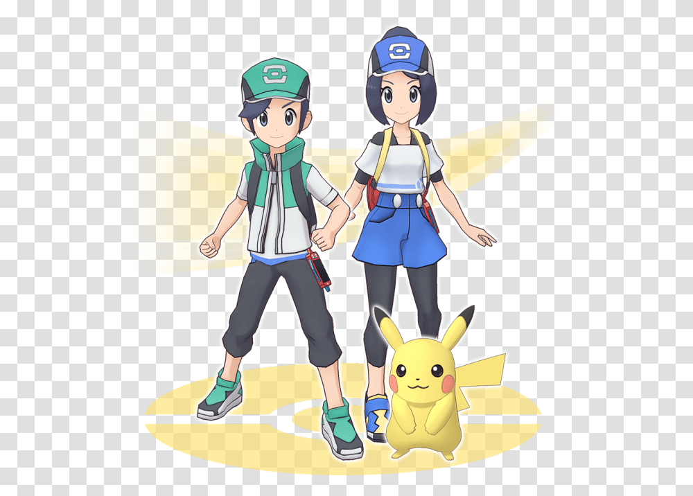 Protagonist And Pikachu Pokmon Masters Wiki Fandom Pokemon Masters Trainer, Person, People, Comics, Book Transparent Png