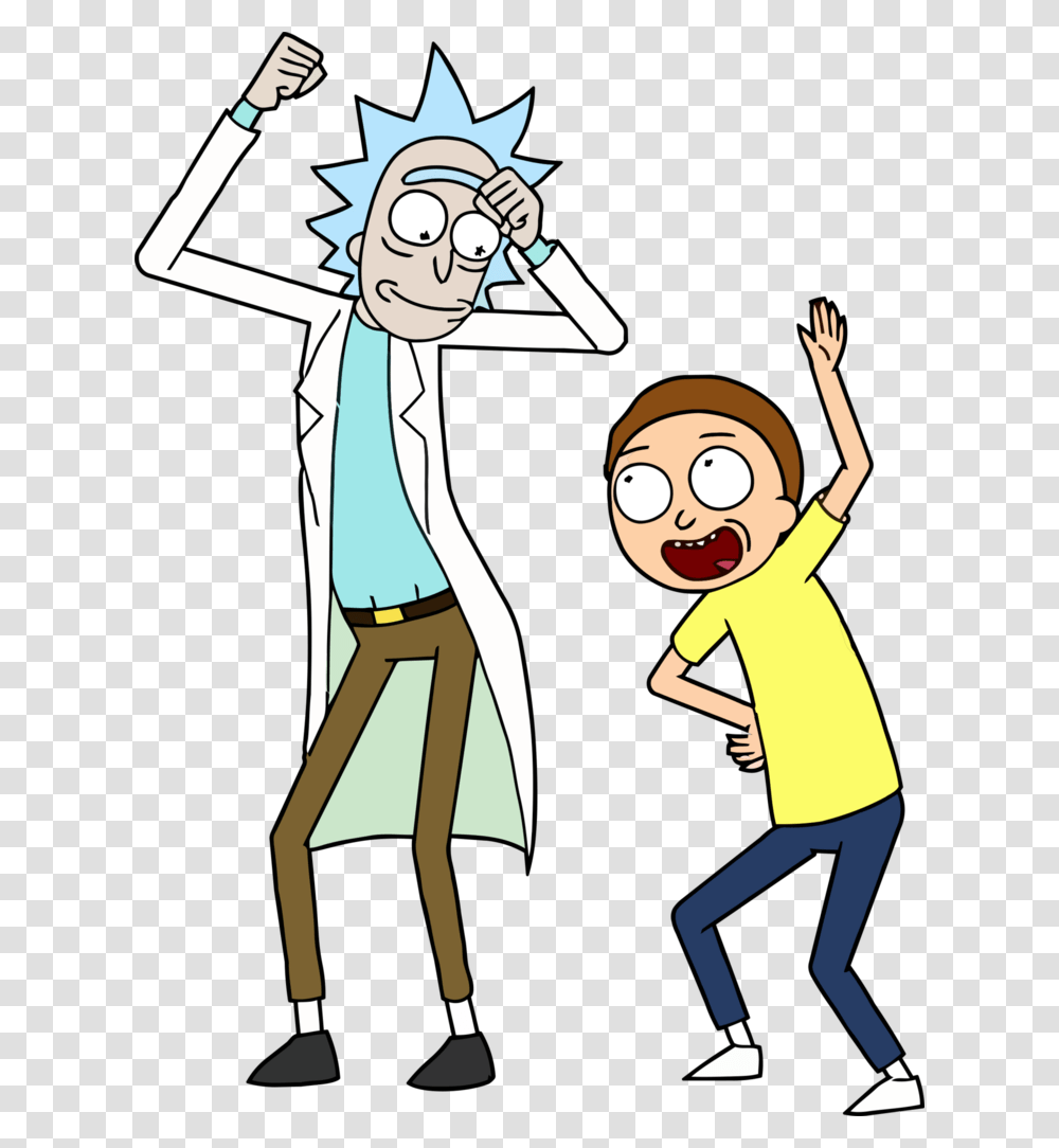 Protect Morty When You Hand, Person, Performer, Poster, Video Gaming Transparent Png