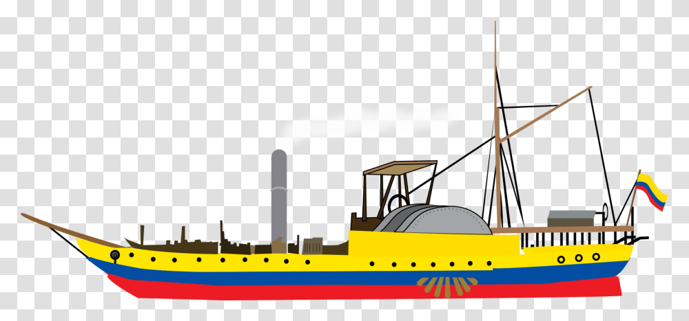 Protected Chaser Paddle Steamer, Machine, Building, Pollution, Bulldozer Transparent Png