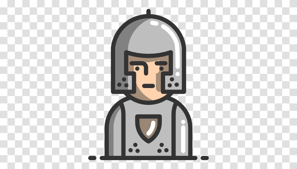 Protection Helmet Knight People Armour Avatar Medieval Icon, Gas Pump, Machine, Robot Transparent Png