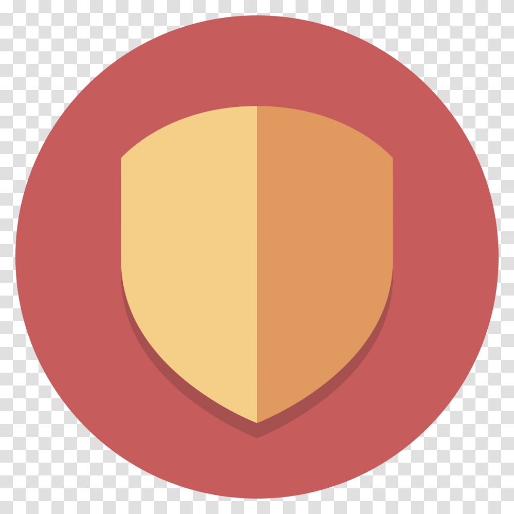 Protection Security Shield Icon Circle, Armor, Sweets, Food, Confectionery Transparent Png