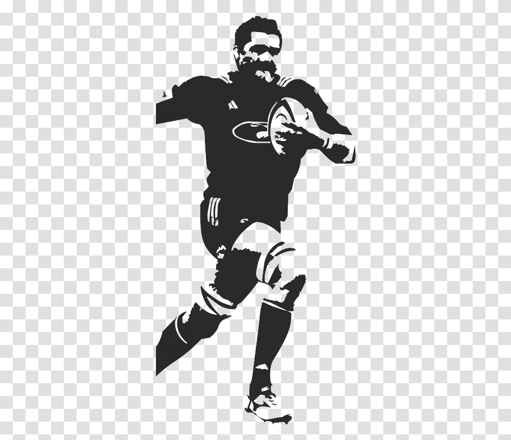 Protective Gear In Sports Rugby Union Rugby Player Rugby Player Silhouette, Person, Alphabet, Urban Transparent Png