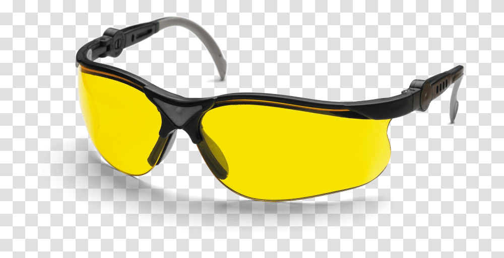 Protective Glasses Yellow X Husqvarna Glasses, Sunglasses, Accessories, Accessory, Goggles Transparent Png
