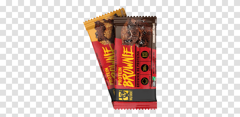 Protein Brownie Mutant Brownie, Incense, Advertisement, Paper, Poster Transparent Png