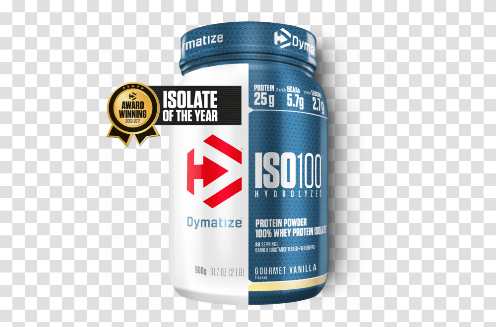 Proteina Dymatize Iso 100 Dymatize Iso 100 900g Chocolate, Shaker, Bottle, Cosmetics, Medication Transparent Png