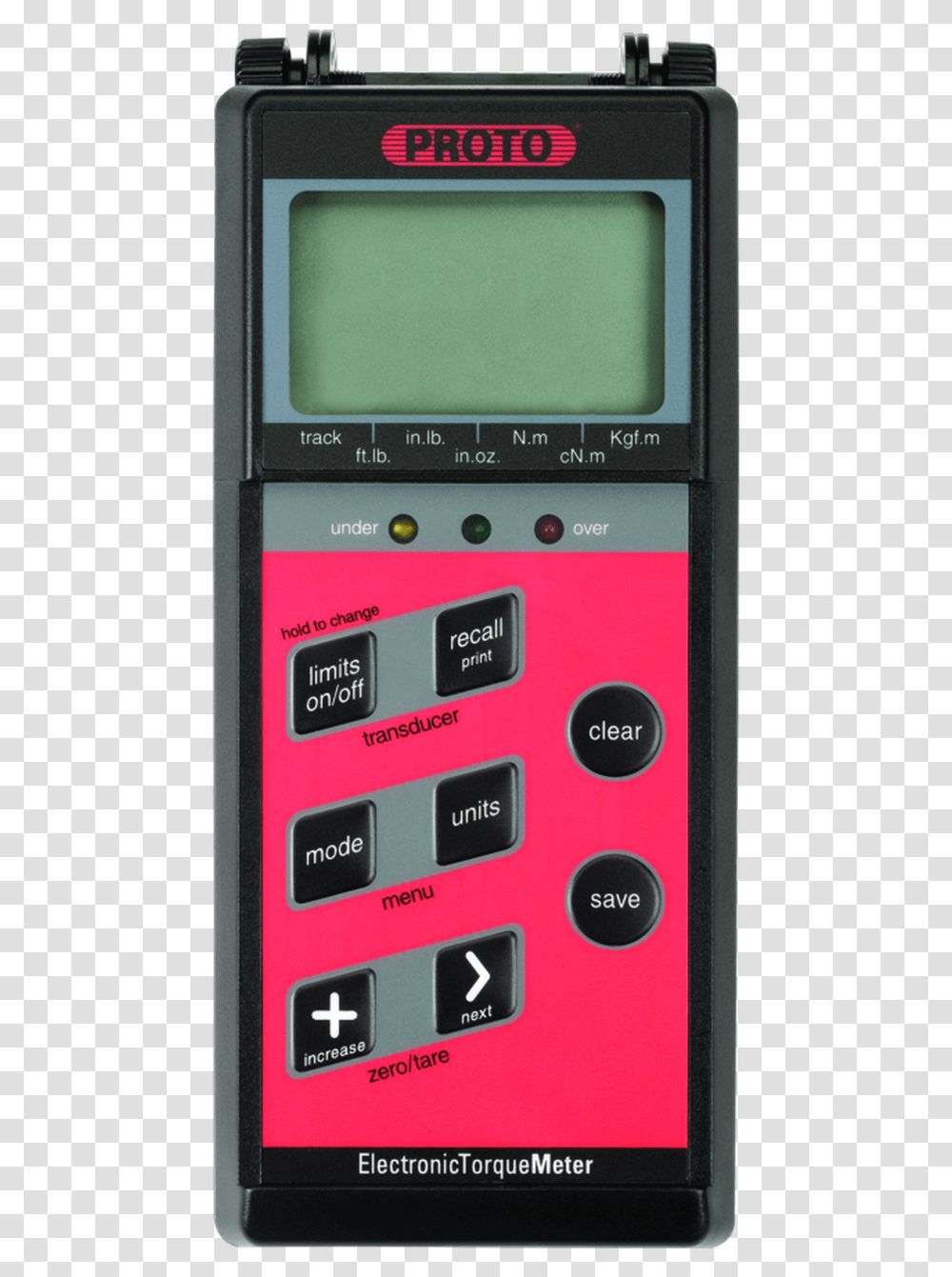 Proto J6360b Electronic Torque Meter, Mobile Phone, Electronics, Machine Transparent Png
