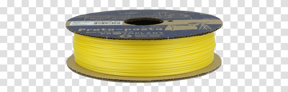 Proto Pasta Htplav2 Artobot S Electric Lemonade Wire, Tape, Cable, Coil, Spiral Transparent Png