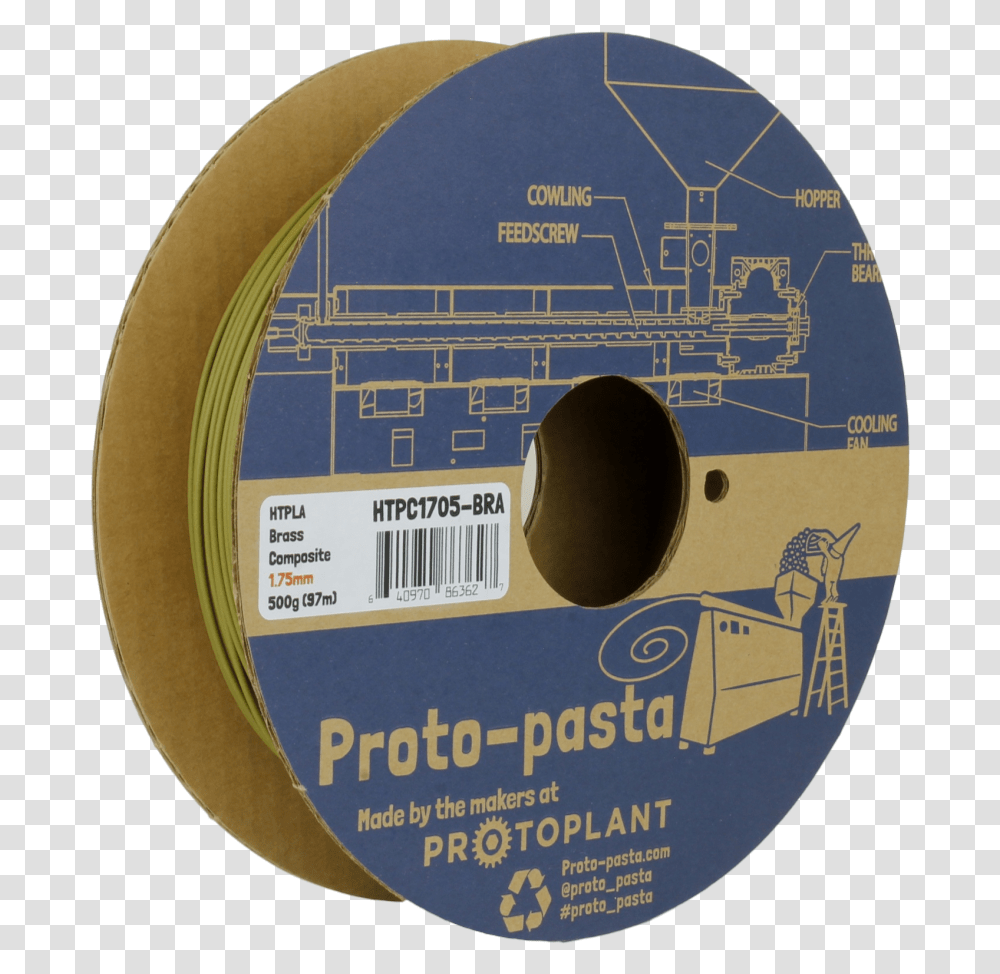 Proto Pasta Mermaid Teal, Disk, Tape, Dvd, Reel Transparent Png