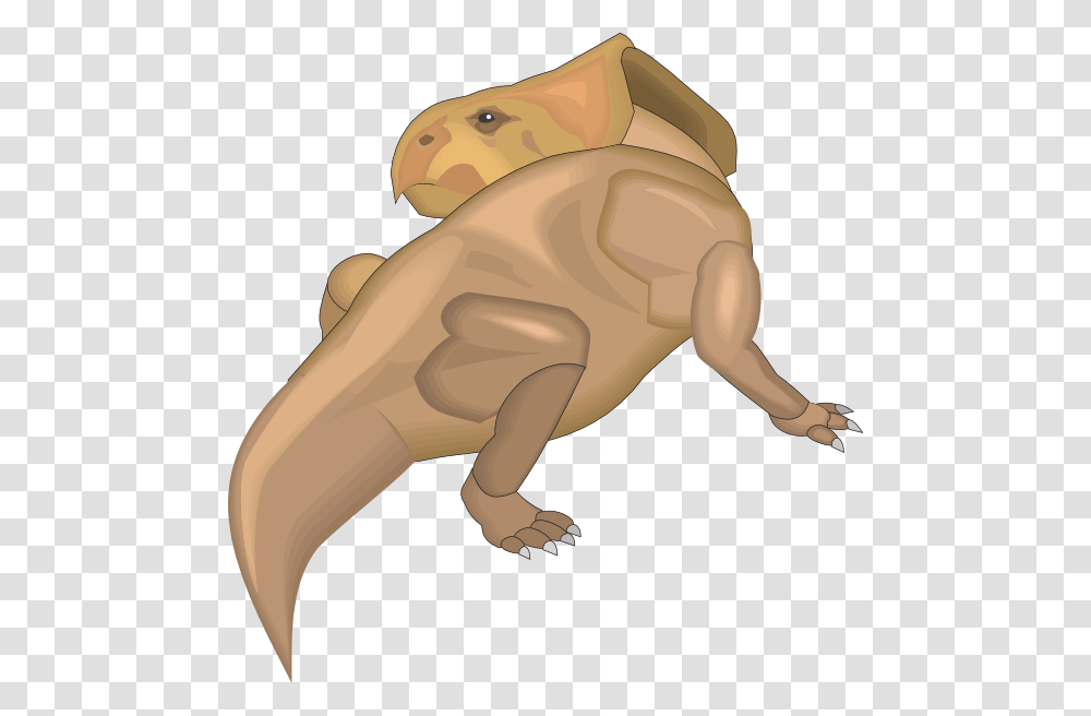 Protoceratops Looking Behind Clip Art, Animal, Wildlife, Amphibian, Reptile Transparent Png