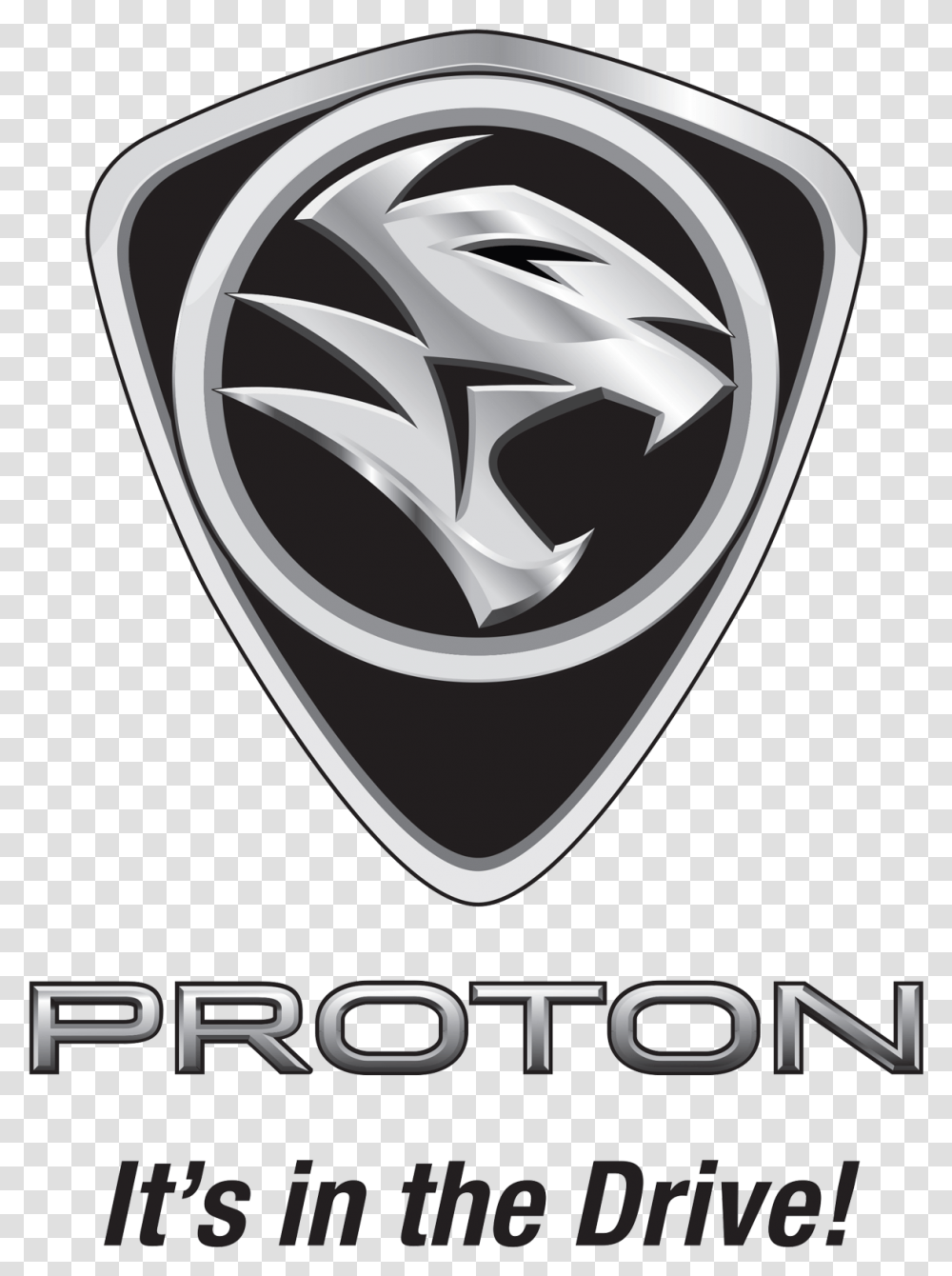 Proton Logo Hd Meaning Information Car Logo With A Tiger Head, Plectrum, Symbol, Emblem, Trademark Transparent Png
