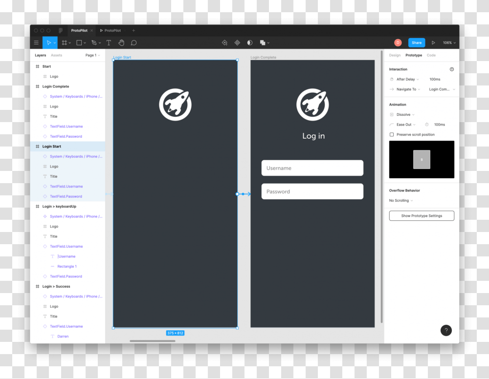 Prototyping In Figma And Protopie A Comparison By Darren Iphone Loading Icon, Computer, Electronics, Text, Desktop Transparent Png