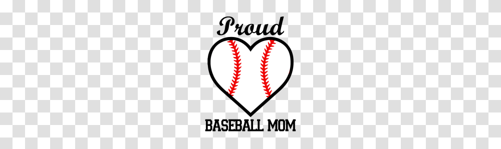 Proud Baseball Mom Shirt, Heart, Cushion, Label Transparent Png