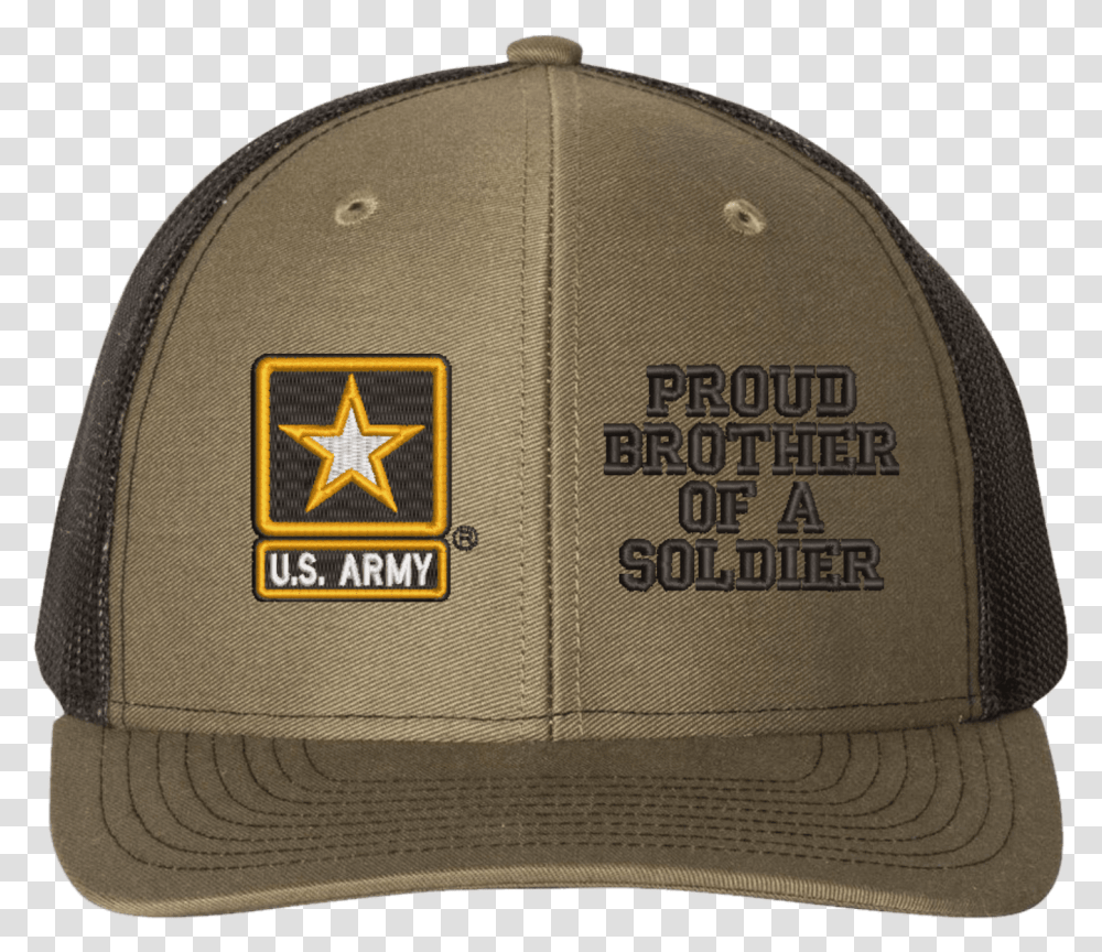 Proud Brother Of A Soldier U For Baseball, Clothing, Apparel, Baseball Cap, Hat Transparent Png