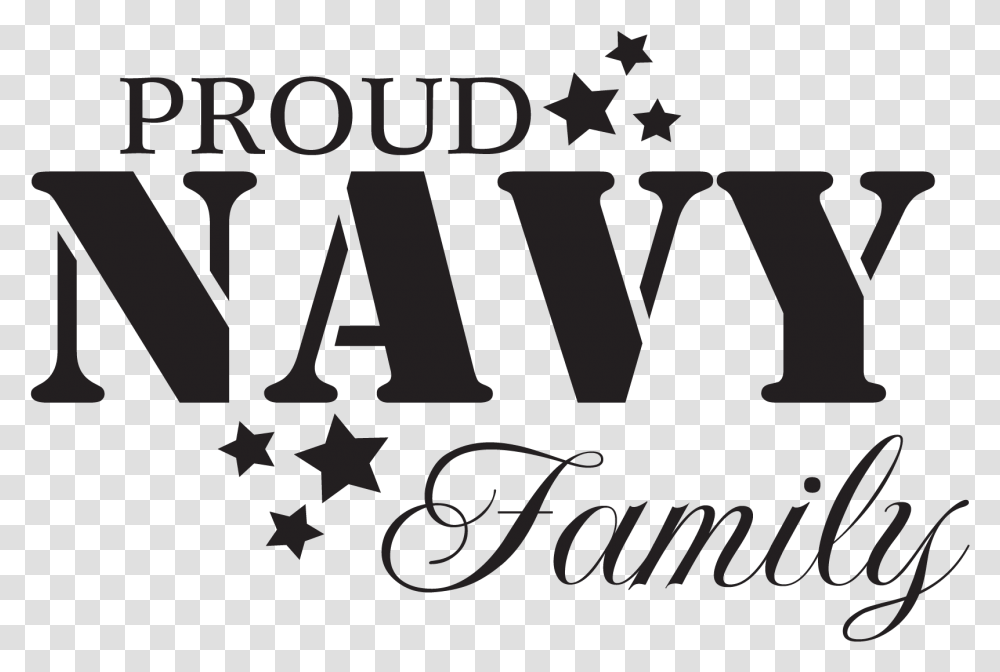 Proud Navy Family Calligraphy, Alphabet, Word Transparent Png