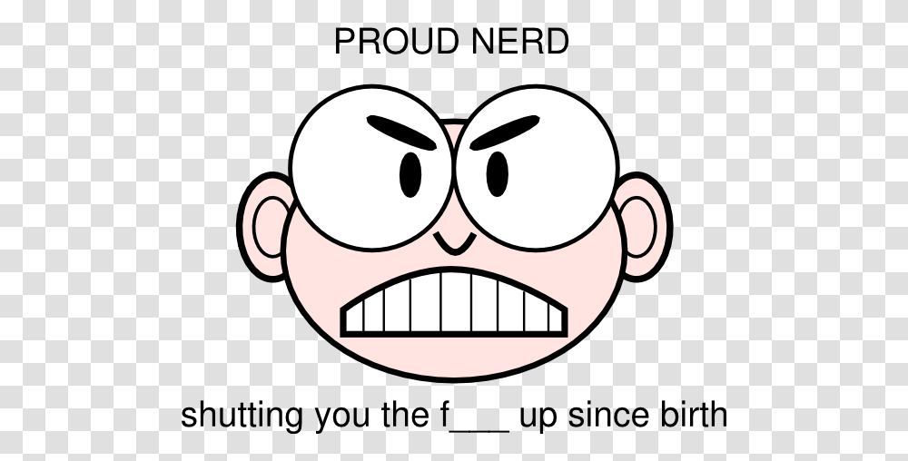 Proud Nerd Clip Art, Label, Glasses, Accessories Transparent Png