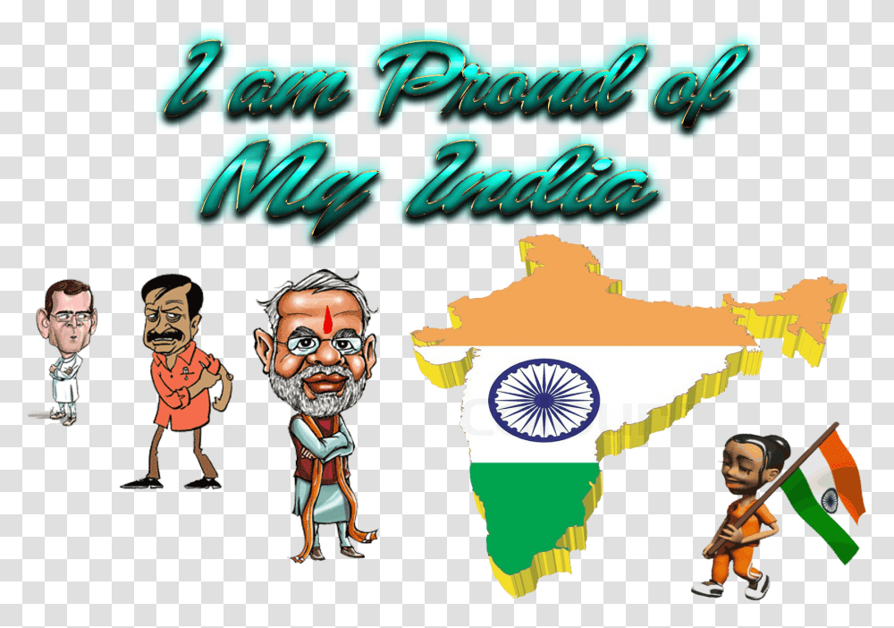 Proud Of My India, Person, Advertisement, Label Transparent Png