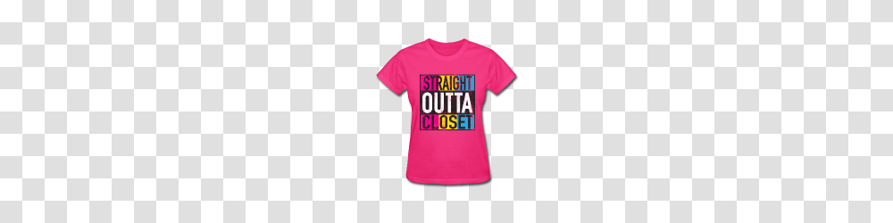 Proud To Be Homo Straight Outta Closet Pansexual Humor Pride, Apparel, T-Shirt Transparent Png