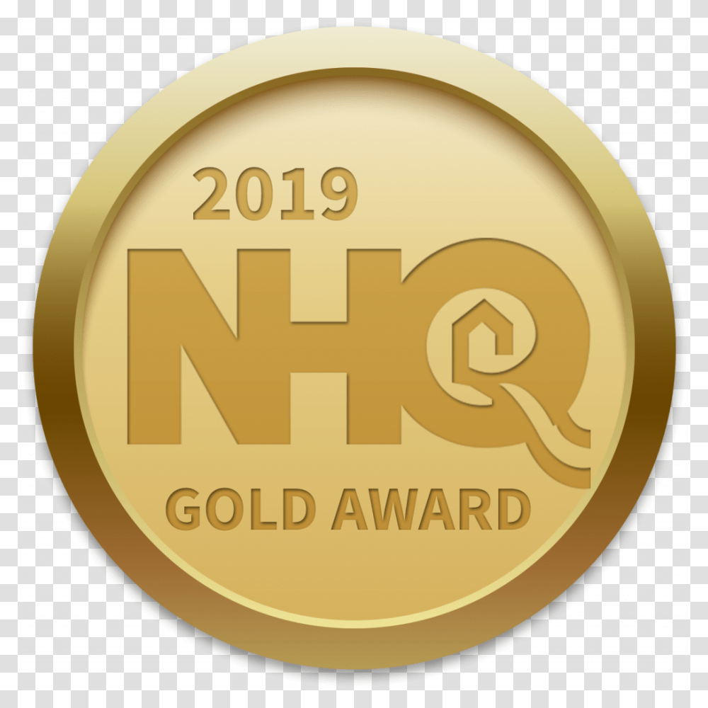 Proud To Bring Home An Nhq Gold Award - Trueblog National Housing Quality Award, Coin, Money, Gold Medal, Trophy Transparent Png
