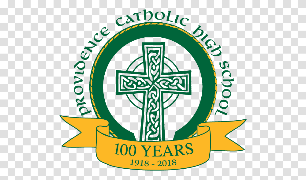 Providence Catholic High School Providence Catholic High School, Symbol, Cross, Text, Crucifix Transparent Png