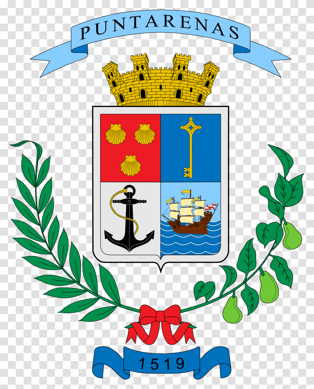 Provincia De Puntarenas Puntarenas El Canton Costa, Logo, Trademark, Emblem Transparent Png