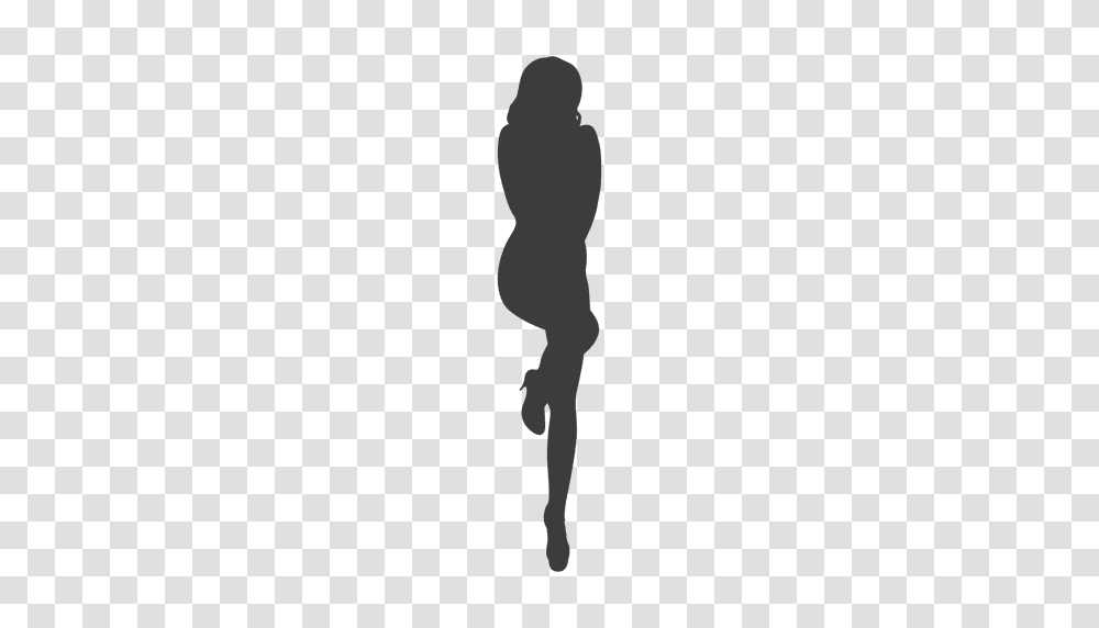 Provocative Female Silhouette, Person, Dance, Standing, Leisure Activities Transparent Png