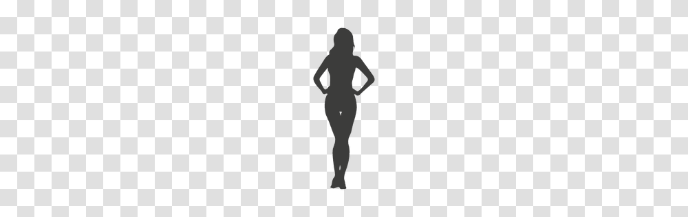 Provoking Girl Silhouette, Person, Female, Sleeve Transparent Png