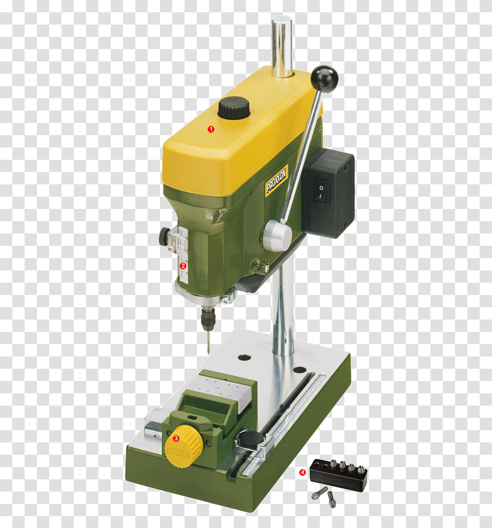 Proxxon Bench Drill Press Tbm Proxxon Drill Press, Toy, Machine, Motor Transparent Png