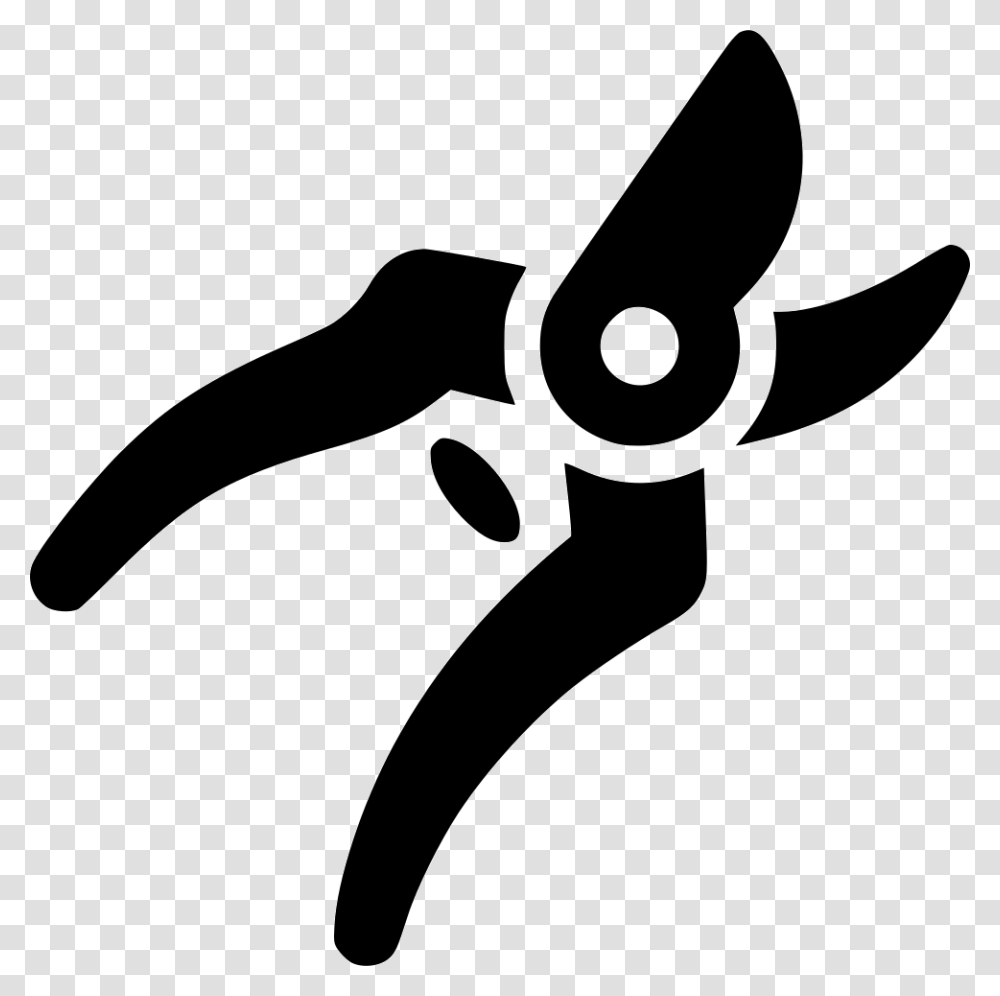 Pruning Shears Pruning Shear Icon, Axe, Stencil, Silhouette, Hammer Transparent Png