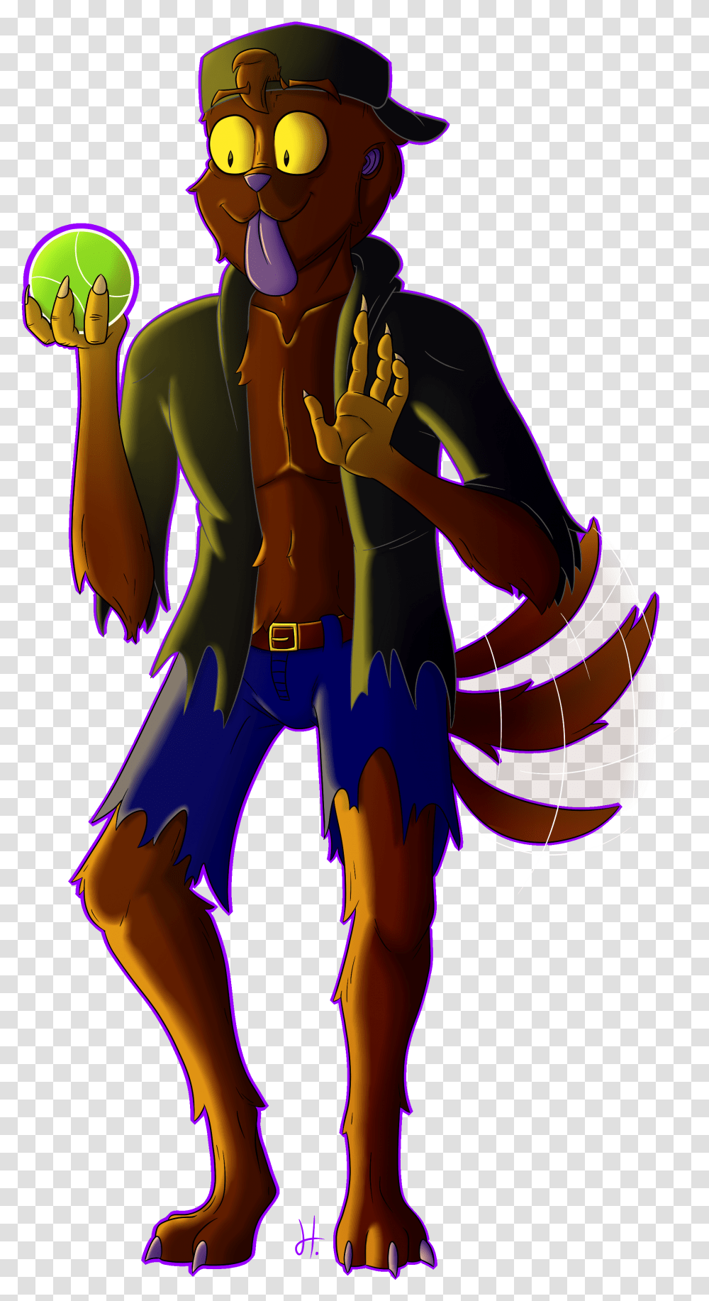 Pruple Wolf, Person, Leisure Activities Transparent Png