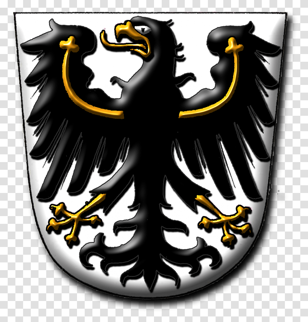 Prussian Coat Of Arms, Emblem, Eagle, Bird Transparent Png