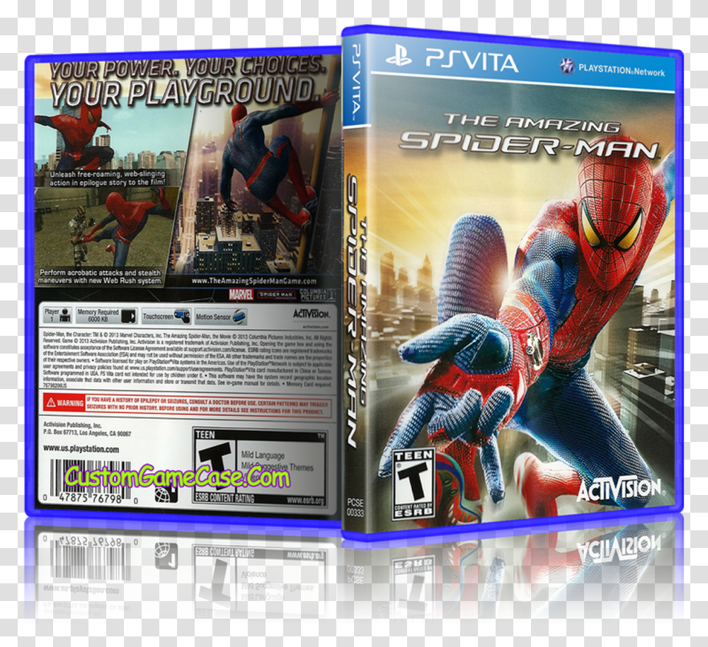 Ps Vita Spider Man, Person, Human, Dvd, Disk Transparent Png