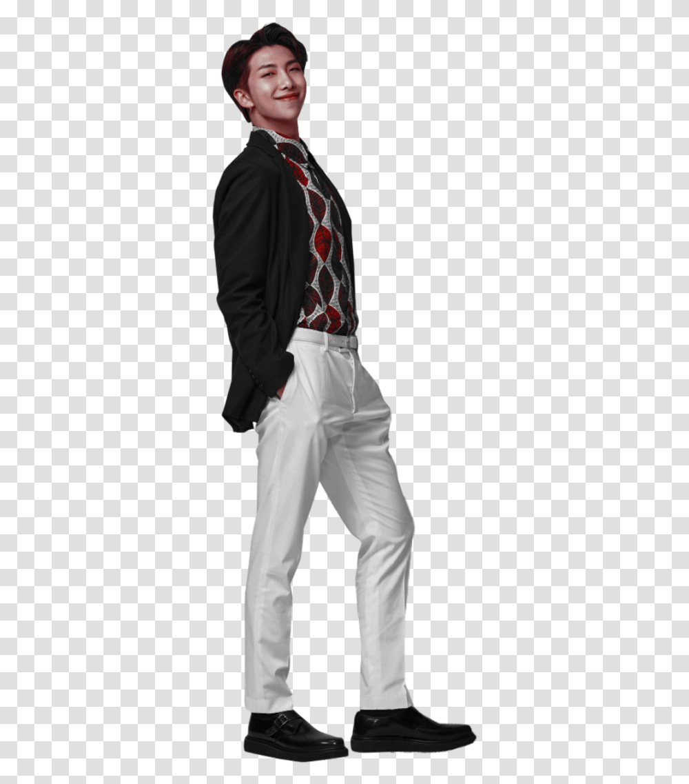Psd And Rm Image Standing, Person, Suit, Overcoat Transparent Png