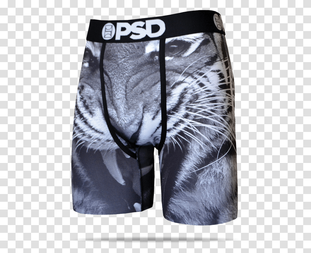 Psd Mens Jimmy Butler Signature Line Tiger Patch Athletic Psd Underwear Tiger, Mammal, Animal, Wildlife, Cat Transparent Png