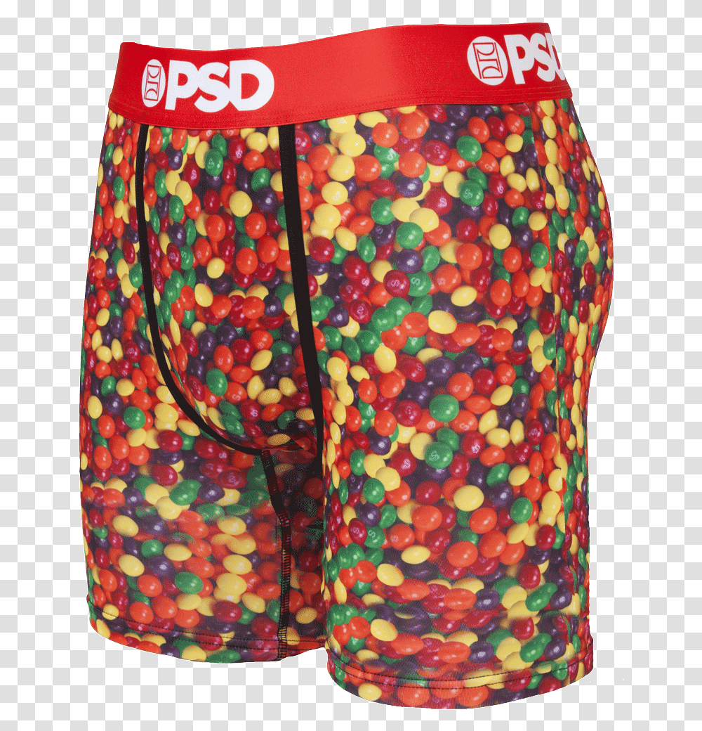 Psd Mens Underwear Kyrie Irving Skittles Boxer Briefstrunks Board Short, Sweets, Food, Confectionery, Purse Transparent Png