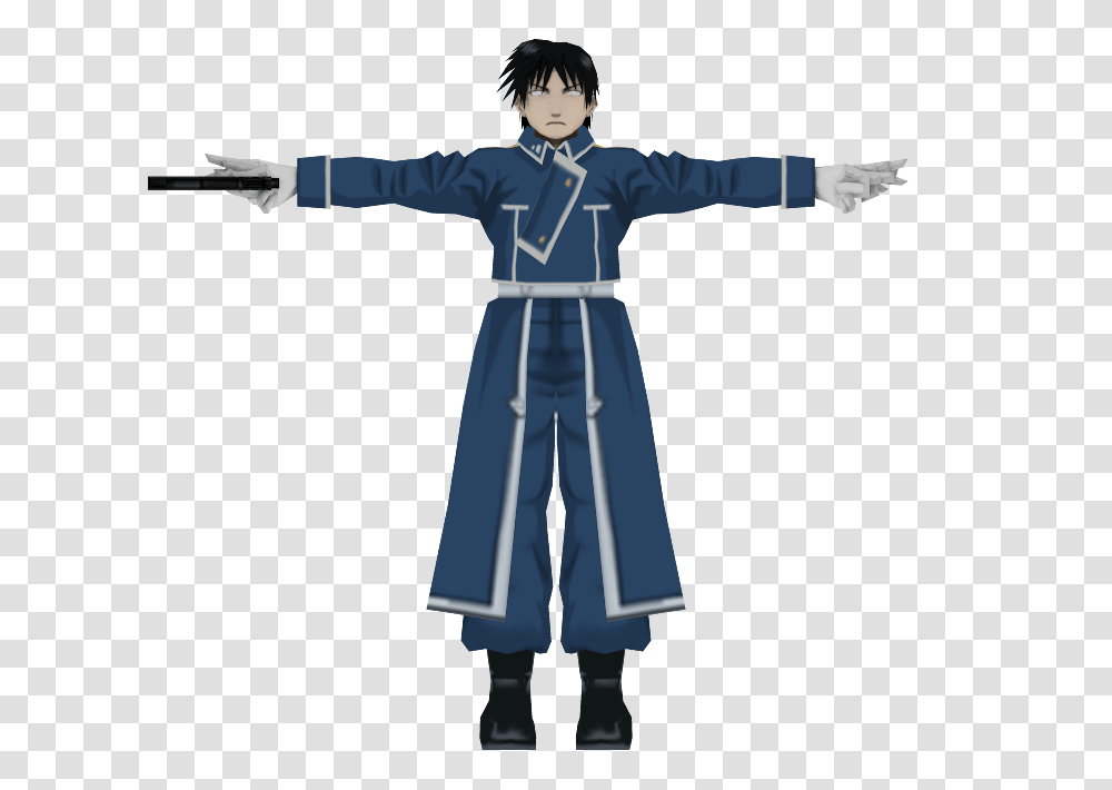 Psp, Person, Coat, Manga Transparent Png