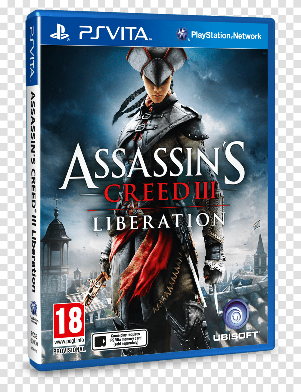 Psvita Uk 3d Assassin's Creed 3 Liberation Transparent Png