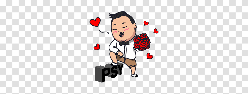 Psy Gangnam Style Stickers, Person, Human, Performer, Poster Transparent Png