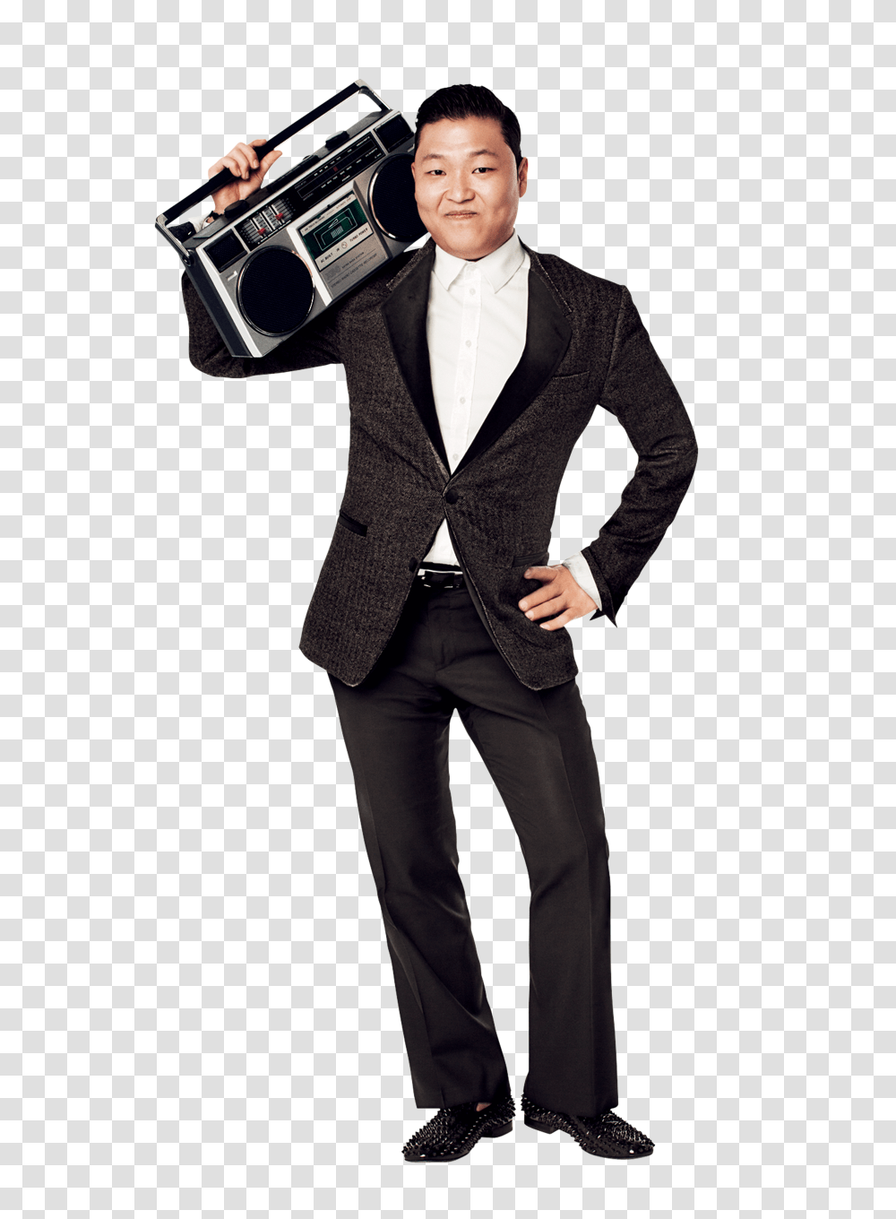 Psy On Dancing With Britney Spears And Sharing A Manager, Apparel, Suit, Overcoat Transparent Png