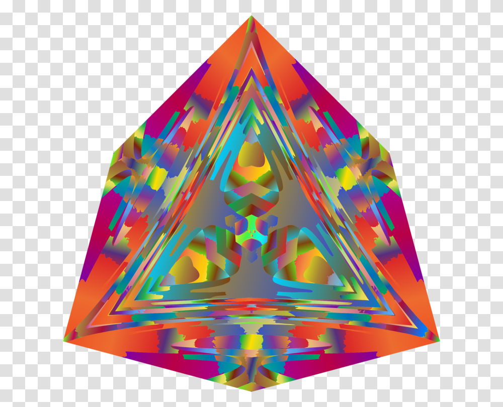 Psychedelic Artpyramidtriangle Abstract Art, Balloon Transparent Png