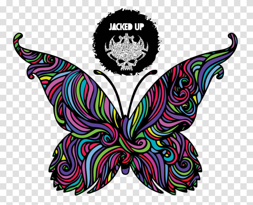 Psychedelic Butterfly, Pattern, Bird Transparent Png