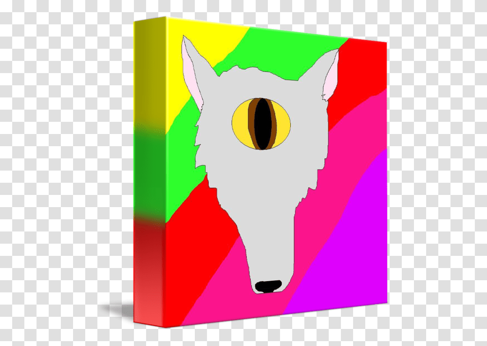 Psychedelic Cyclops Wolf, Light, Lightbulb, Flare Transparent Png