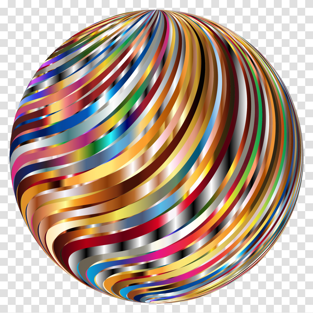 Psychedelic Disco Ball Clip Arts, Sphere, Ornament, Pattern, Fractal Transparent Png